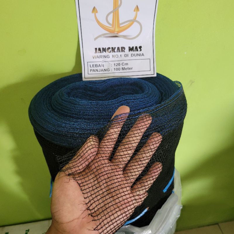 Waring RK Roll 100 m jangkar mas ANTI GESER DOBEL ANYAM