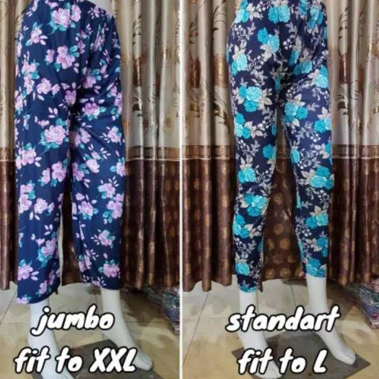 Buruan Serbu--celamis panjang motif JUMBO - celamis los motif bunga - celamis panjang jumbo - inner 