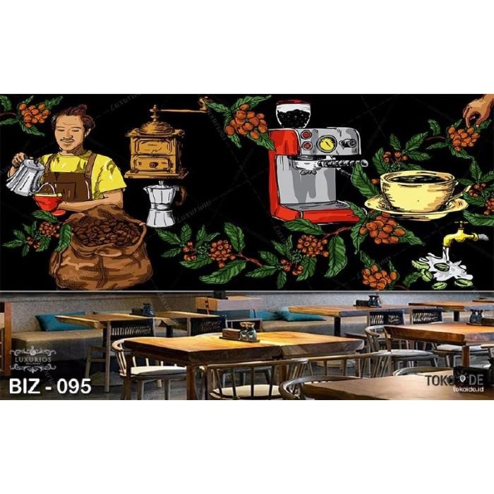 Wallpaper Wallpaper 3D Wallpaper Custom Cafe Restaurant