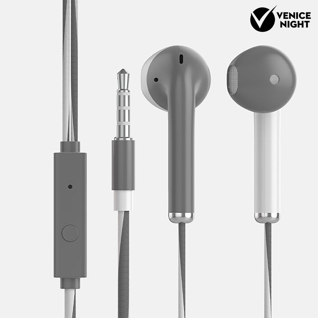 (VNEP) (Berkabel) U24 Headset Earphone Earbuds Gaming In-ear Noise Canceling Ringan 3.5mm Untuk Lari