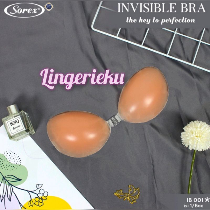 Sorex IB 001 Invisible Bra Tanpa Tali BH Tempel Silicon Dijamin Murah