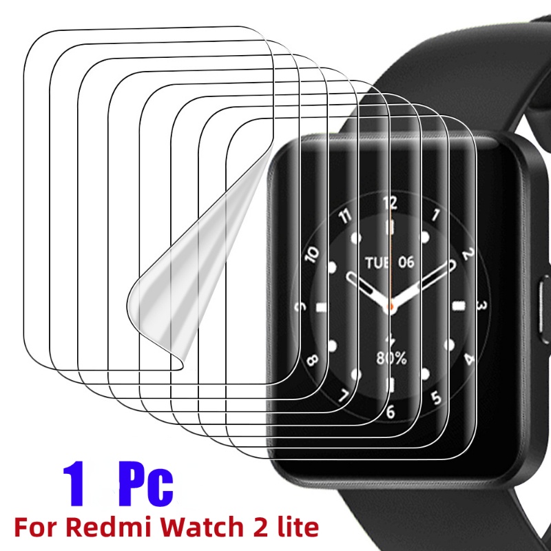 Film Pelindung Layar Hydrogel 9D Curved Untuk Xiaomi Mi Watch 2 Lite / Redmi Watch