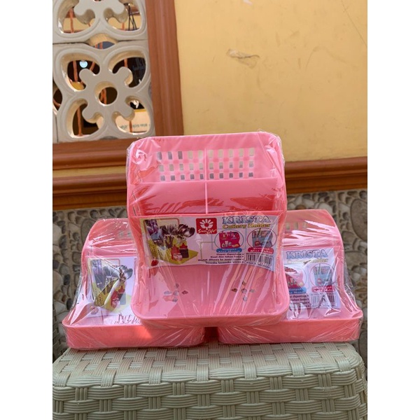 Tempat Sabun Tempat Alat Tulis / Tempat Sendok Garpu Alat Serbaguna / Krista Cutlery Holder Sunlife / SL 800