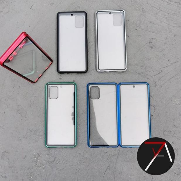 Iphone 11 Iphone11 Double Side Glass Magnetic Case Cover - Hitam