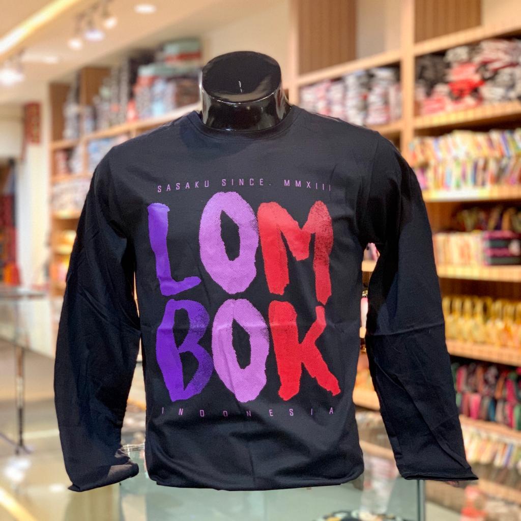 Kaos Sasaku - Lombok Warna Lengan Panjang