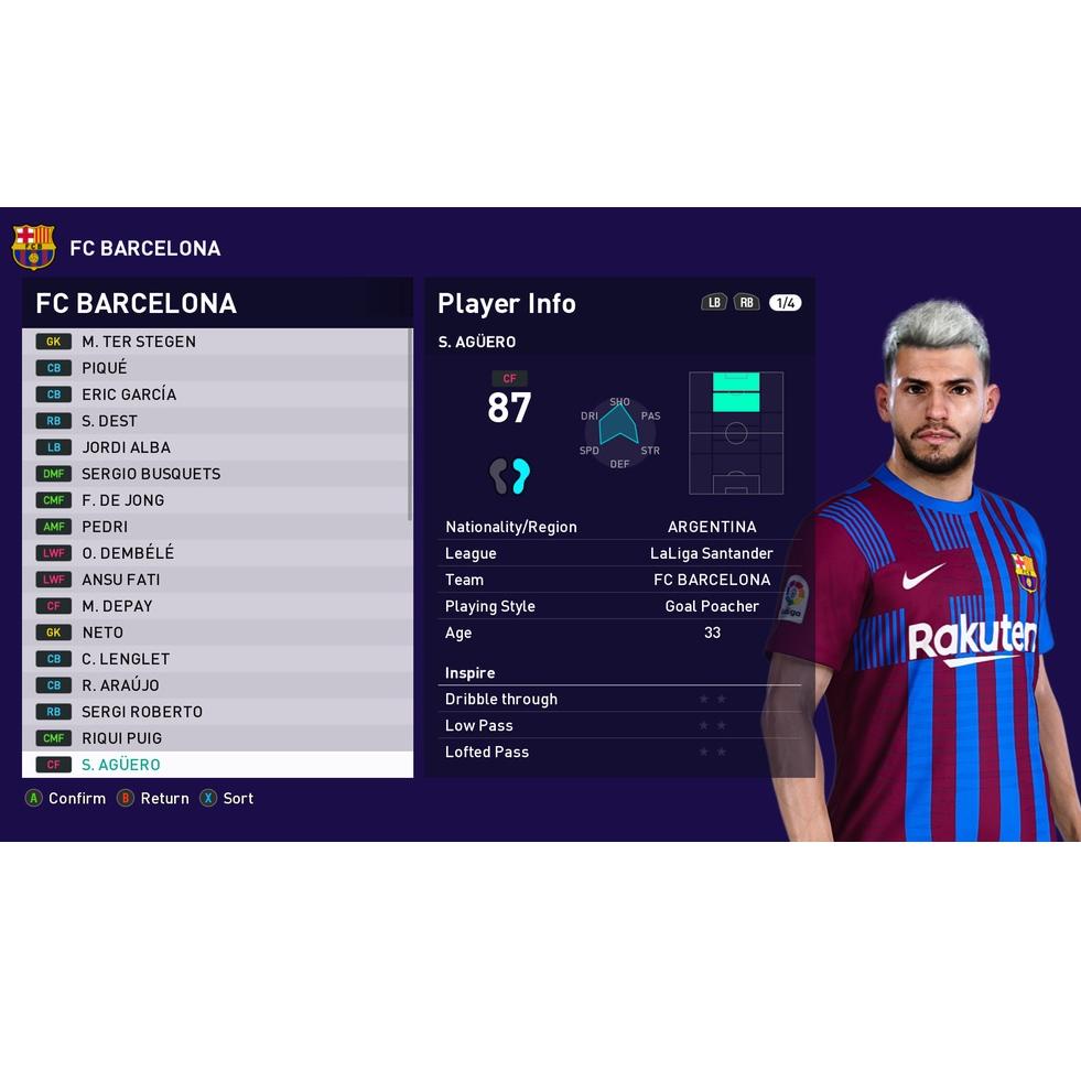 STOCK TERBATAS PES 2021 + FULL PATCH 2022 PC GAME (OFFLINE) € 855