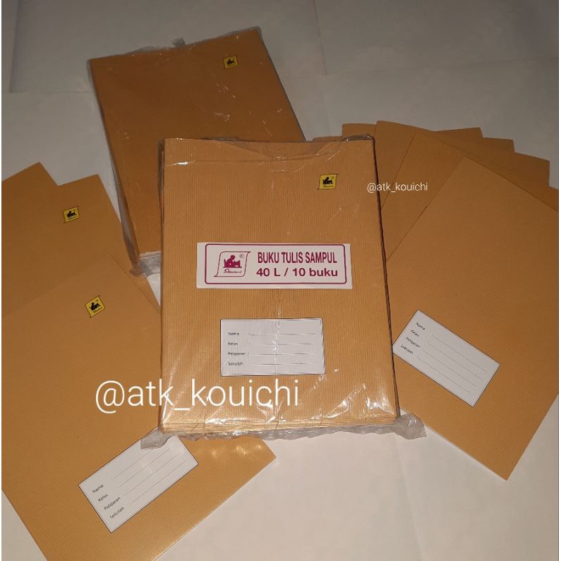 

[ GROSIR ] BUKU TULIS STANDARD COVER COKLAT 40 LEMBAR | BUKU TULIS ANAK SEKOLAH COVER COKLAT MERK STANDARD BERKUALITAS DAN HARGA TERBAIK