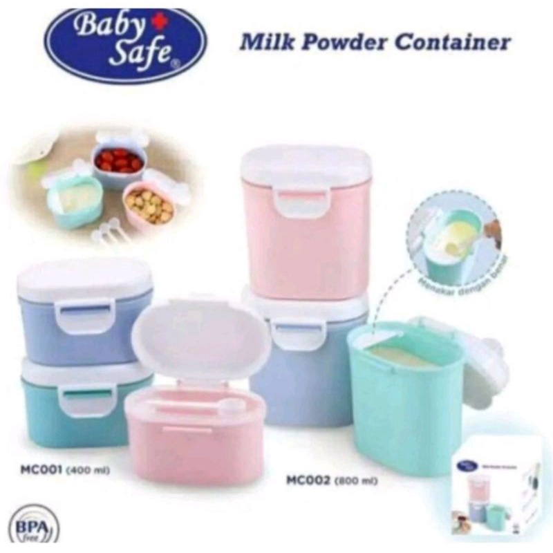 BABY SAFE Milk powder container/tempat susu bubuk bayi