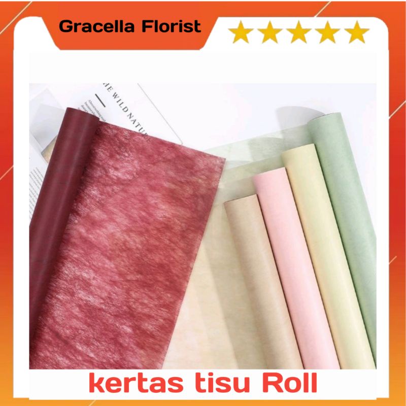 

KERTAS BUNGA TISU PER ROLL 60x10meter