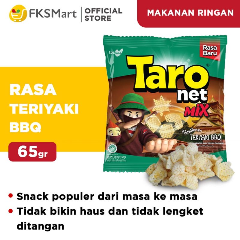 

Taro Net Snack Mix Teriyaki BBQ 65 gr