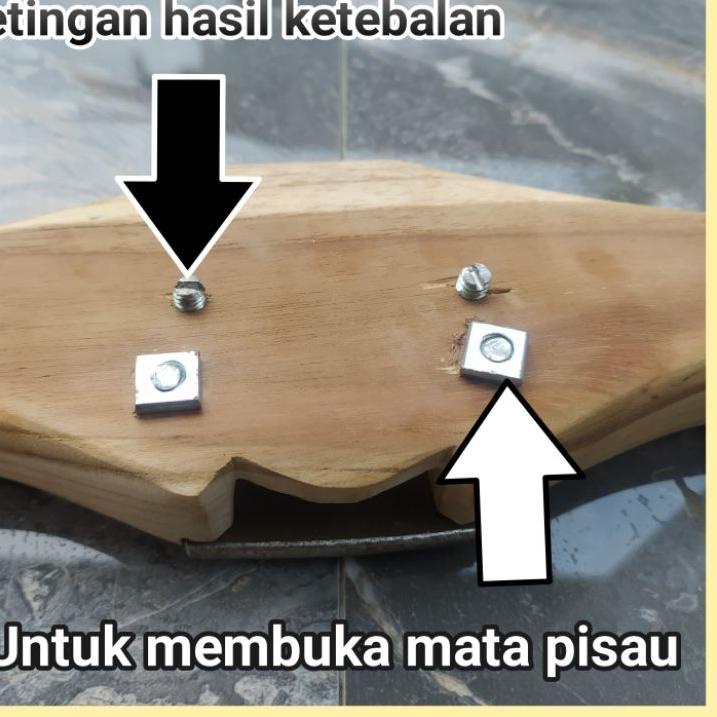 £ ALAT IRAT BAMBU MANUAL ATAU PASA SERUT BAMBU JERUJI SANGKAR SERUT BAMBU SUPER TAJAM, TUSUK SATE DA