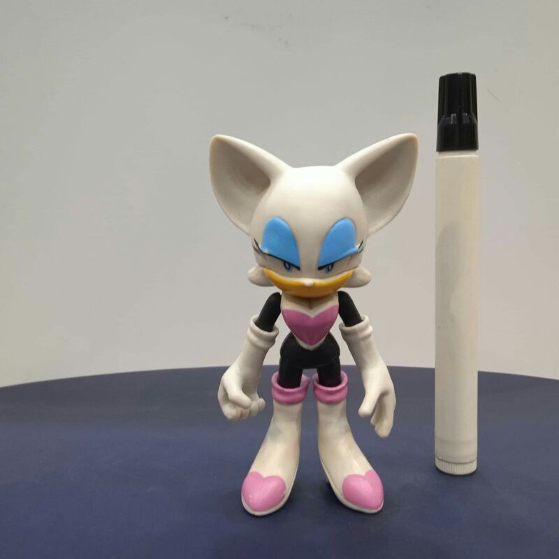 mainan sonic figurerouge the bat sonic the hedgehog seriestinggi sektiar 5 inchartikulasi detailloos