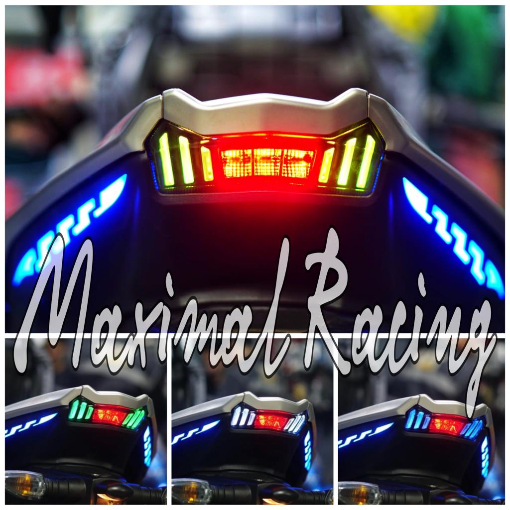 Lampu Undertail Aerox 155 New Connected Sein LED Running Plus Senja