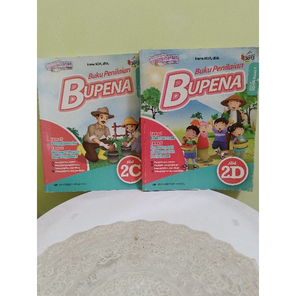 Buku Paket Bupena Untuk SD Kelas 2C dan 2D.Buku Original