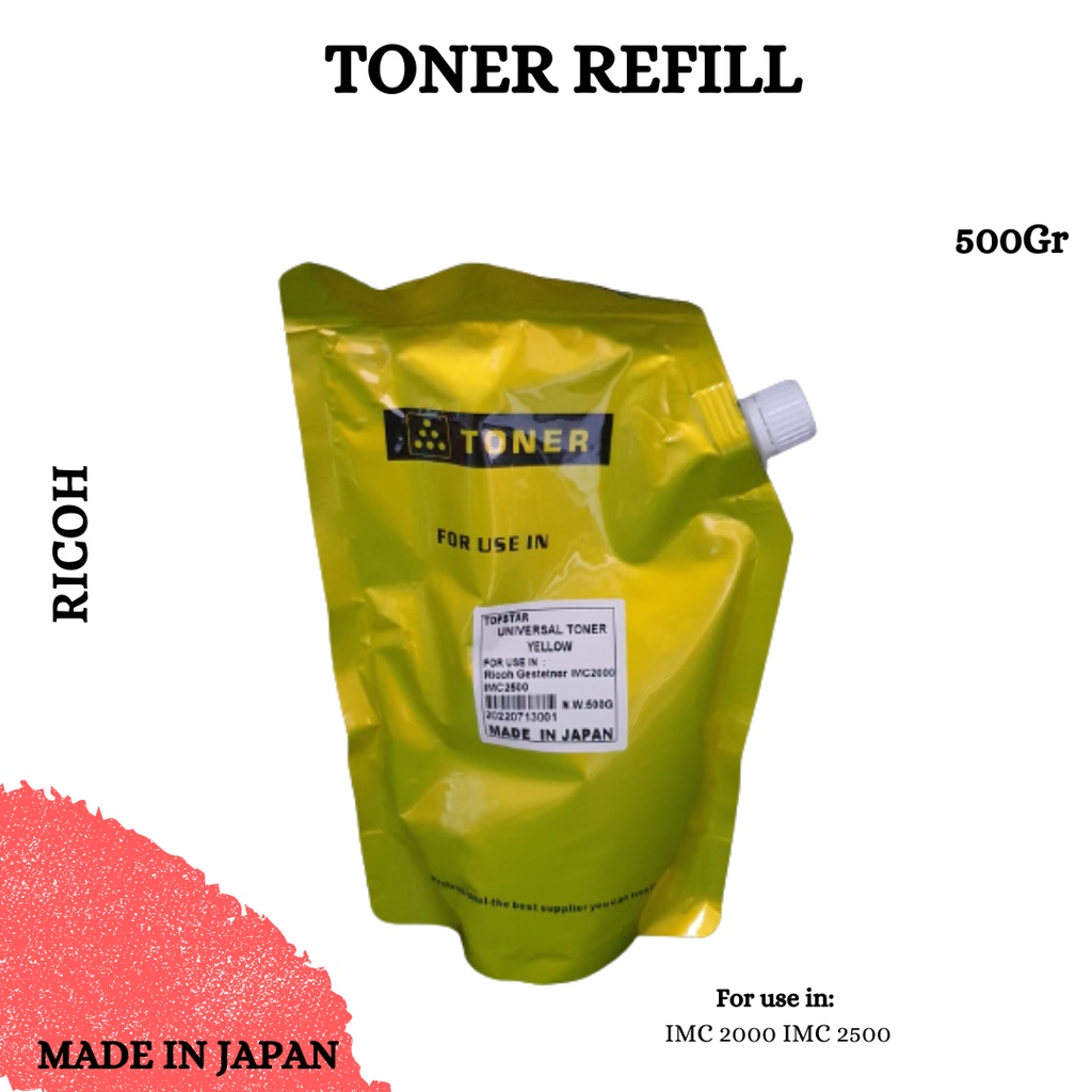 TONER REFILL RICOH GESTETNER IMC 2000 2500