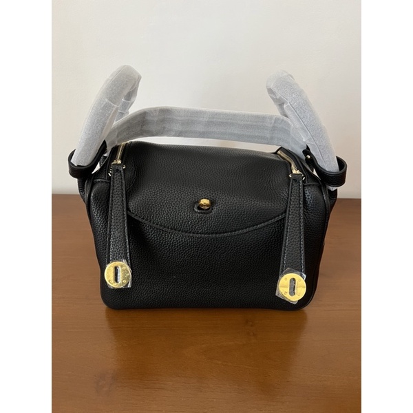 tas lindy grade mirror hitam herm**s