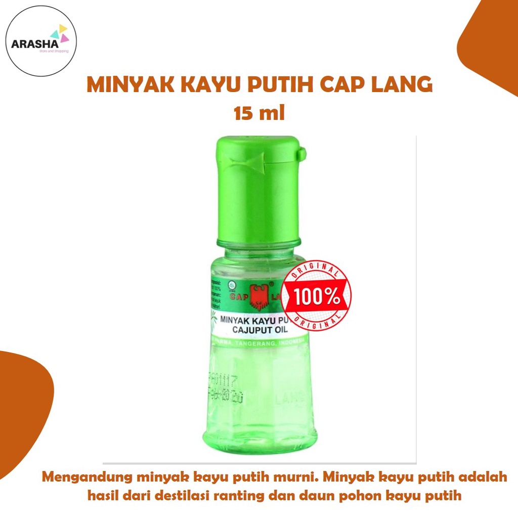 MINYAK KAYU PUTIH CAP LANG 15 ML