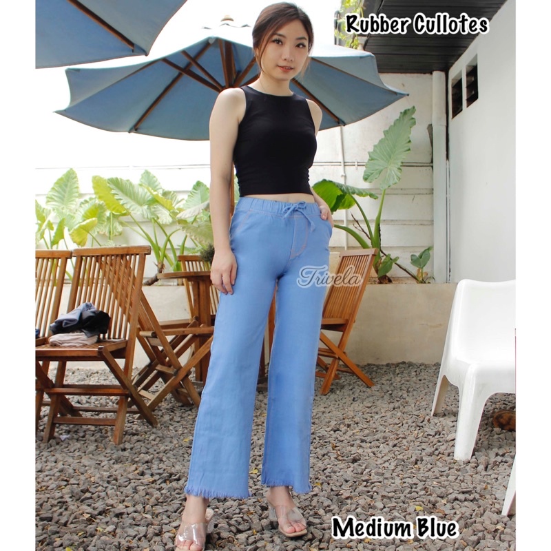 TRIVELA - Celana Pinggang Karet 27-34 Rawis / Rubber Cullotes Rawis