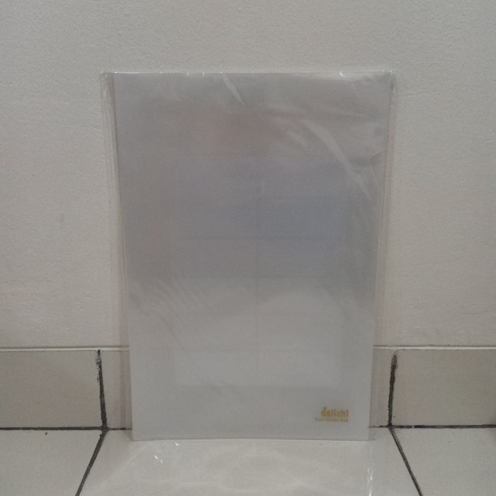 

Map Bening L Daiichi Folio / Clear Sleeves 9002 F4 / 1 Pak Isi 12 Pcs