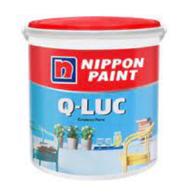 QLUC QILUC Q-LUC NIPPON PAINT / CAT TEMBOK / CAT INTERIOR EKSTERIOR / CAT PUTIH