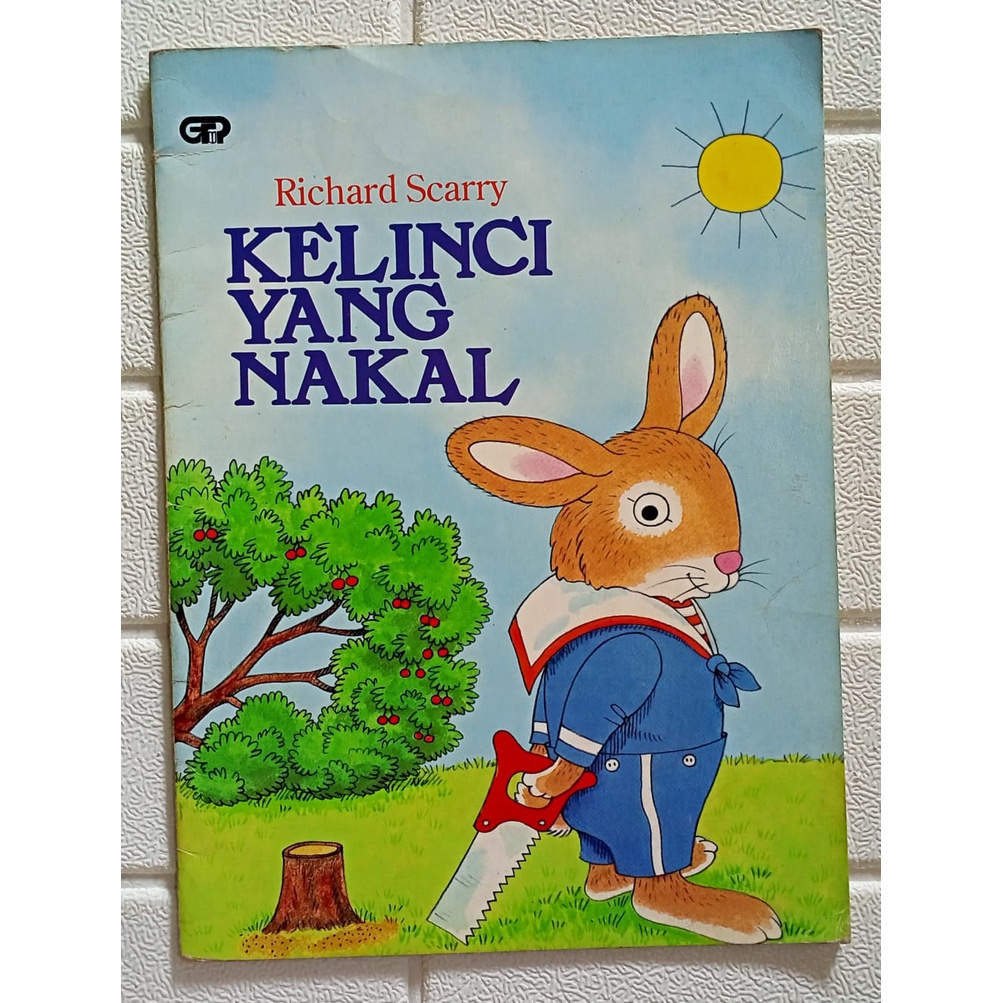 Richard Scarry : Kelinci yang Nakal (Ori, Bekas, Preloved)