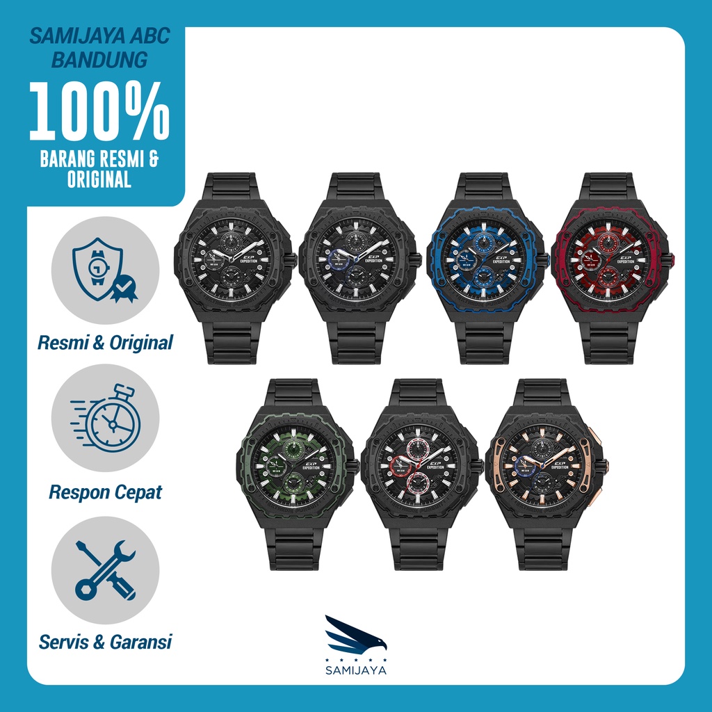 Jam Tangan Pria Sport Expedition E 6284 EXP 6284  Original Resmi