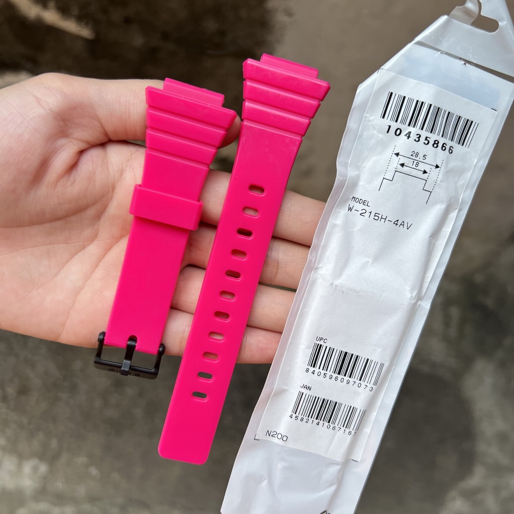 Tali jam tangan casio W-215H 4A original strap band W 215H