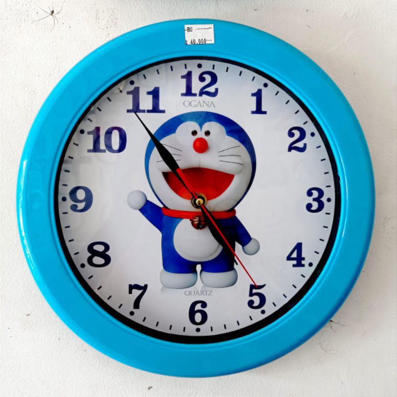 Jam Dinding arloji / ogana / seventime / on-time / seiko / Hello kitty/ doraemon