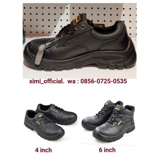 safety Shoes Krisbow Maxi4 inch dan 6inch Original Termurah