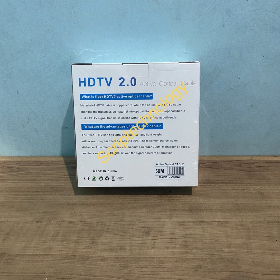 Kabel NYK HDMI Fiber Optic 70 Meter Active 2160P ULTRA HD 4K HDR 70M