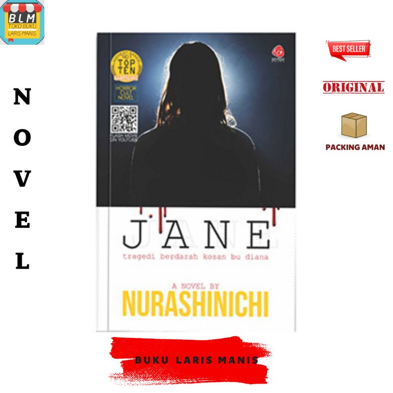 JANE - NURASHINICHI BUKU NOVEL HOROR