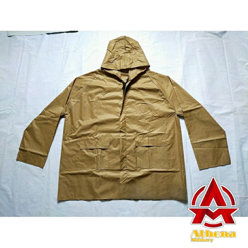 Jas Hujan Setelan Beway warna Biru navy, Hijau Army, Cream/Khaki