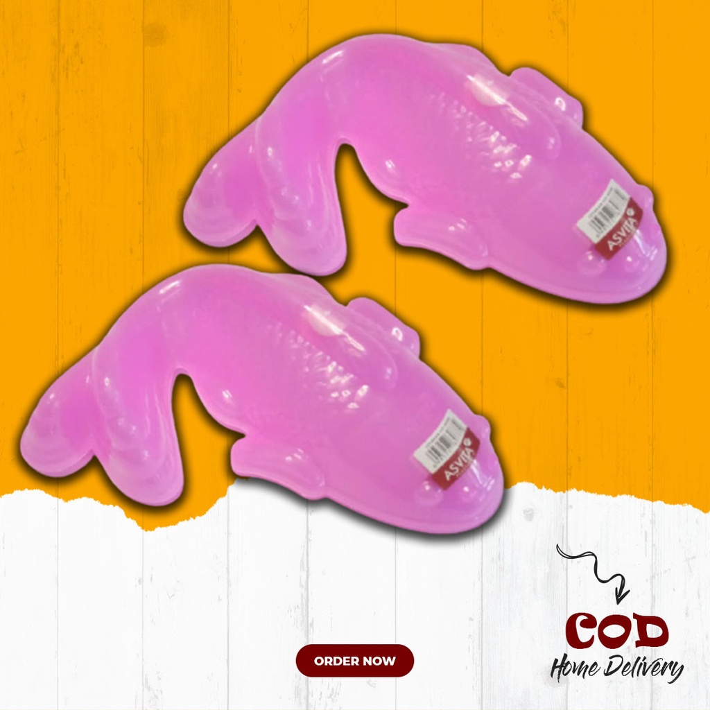 Cetakan Puding Agar Agar Pudding Jelly Plastik Karakter Unik Ikan Koi Besar Jumbo