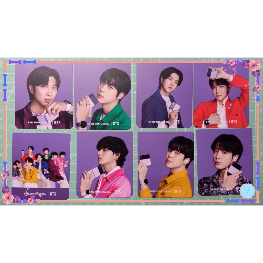 PHOTOCARD BTS SAMSUNG Z FLIP 4