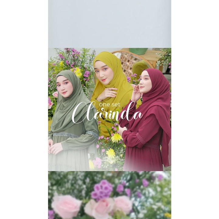Greenism Gamis Clarinda Quality Premium Syari'i