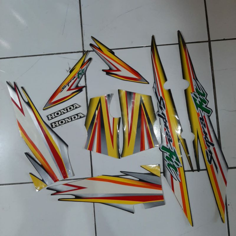 Striping supra fit lam 2004/2005 full set body