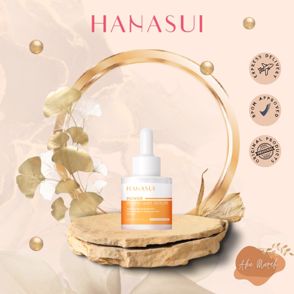 ✨ AKU MURAH ✨ Hanasui Power Bright Expert Serum 20 Ml ORIGINAL (BOTOL ORANGE)