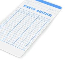 

KARTU ABSENSI KRISBOW 100 PCS