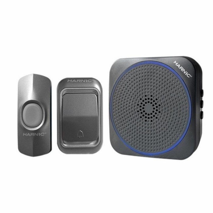 

Door Bell Harnic Heles D-056 K2 Listrik- Bel Pintu Wireless Dua Remote