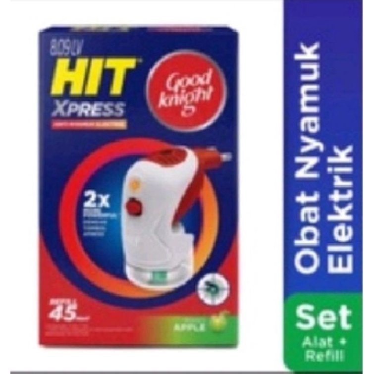 HIT XPRESS  45ML SET ALAT DAN REFILL MINUS TANPA DUS