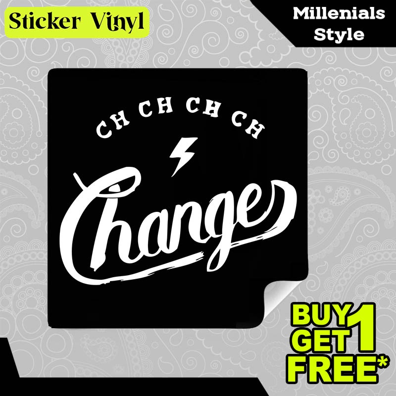 

Stiker Sticker Changer Perubahan Gambar Unik Desain Keren dan Kekinian Aesthetic Bahan Vinyl Satuan Anti Air