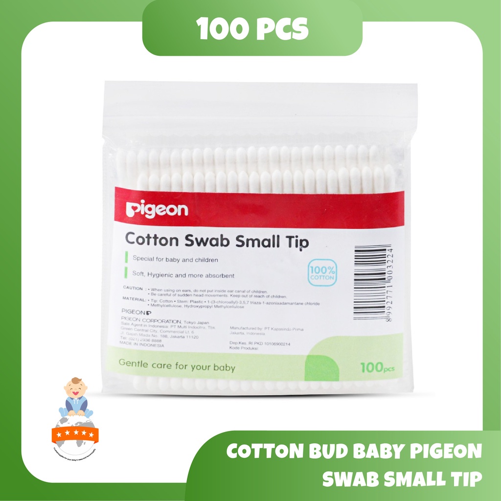 Jual Cotton Bud Baby Pigeon 100pcs Swab Small Tip Shopee Indonesia
