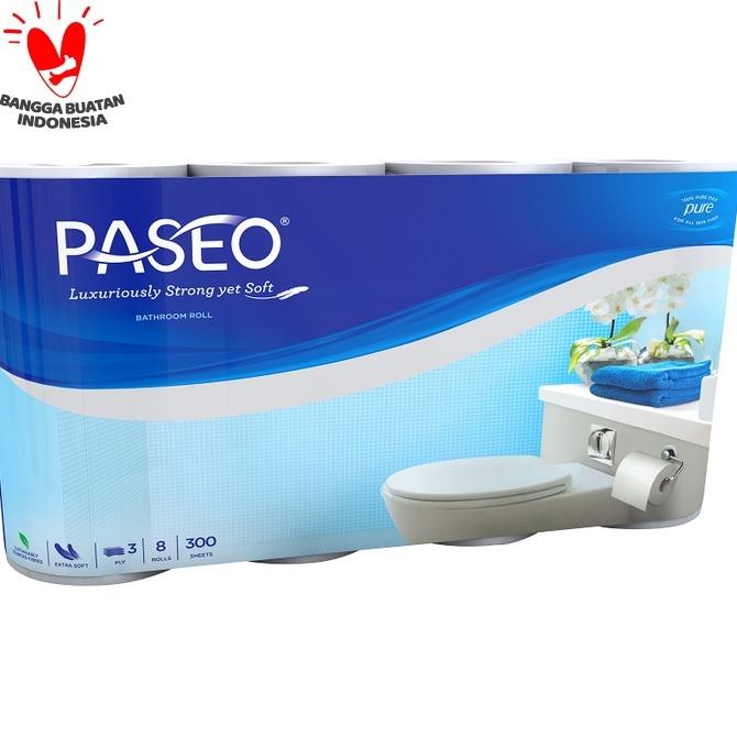Tissue Paseo Toilet Elegant Roll / Tissue WC 8 Roll