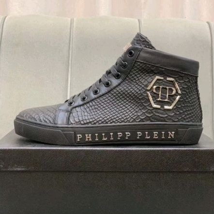 sepatu boots philipp plein pria sneaker cowok high end men shoes pp top branded mirror vip New P1SHOES