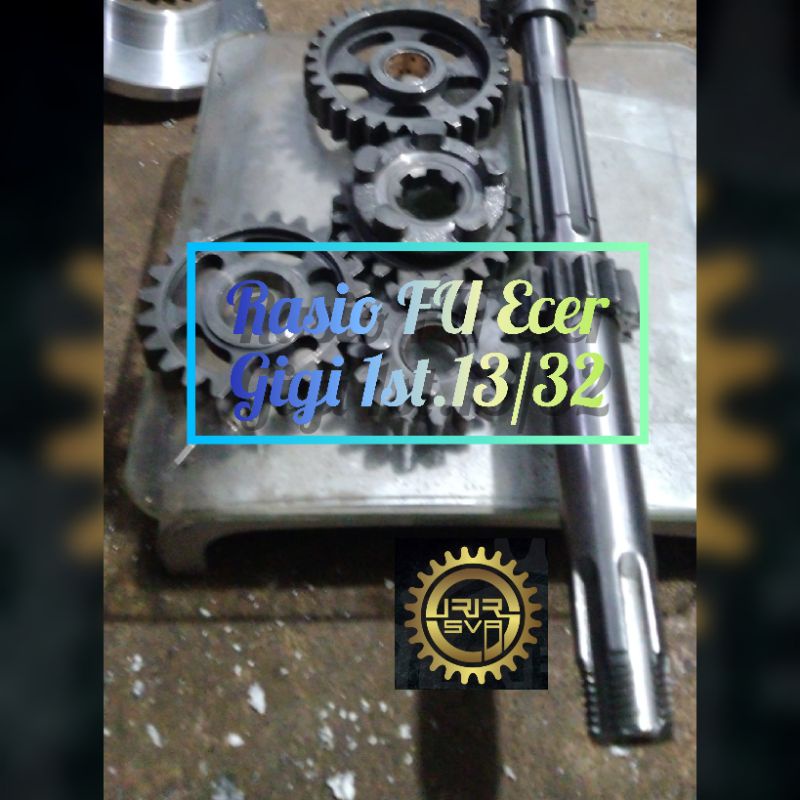 Gigi Rasio Racing Satria FU 155cc Racing Road Race Ecer Gigi 1st.13/32