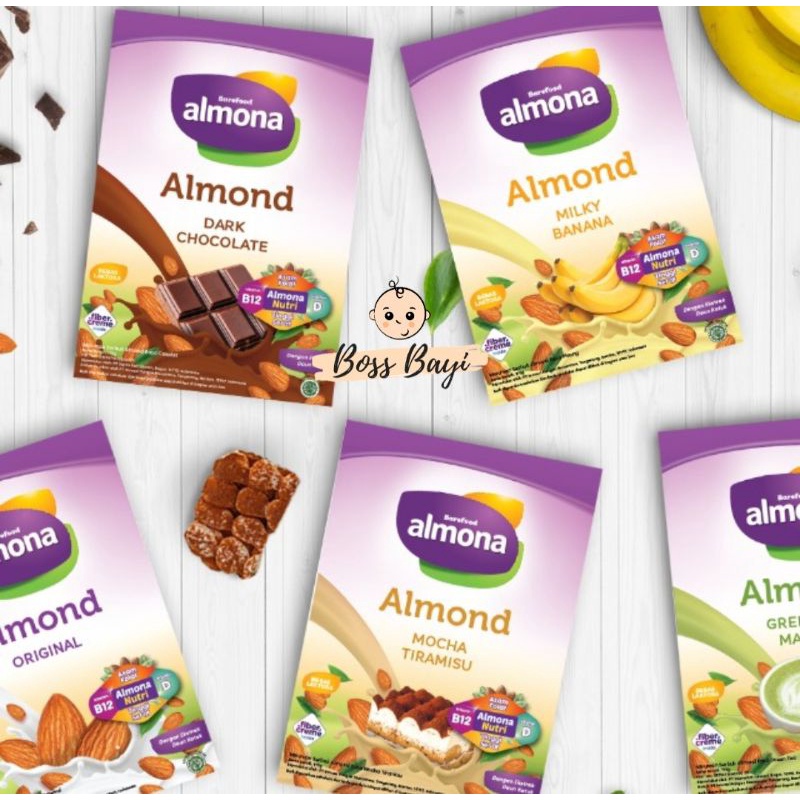 ALMONA - Susu Almond Pelancar Asi / Asi Booster 175gr