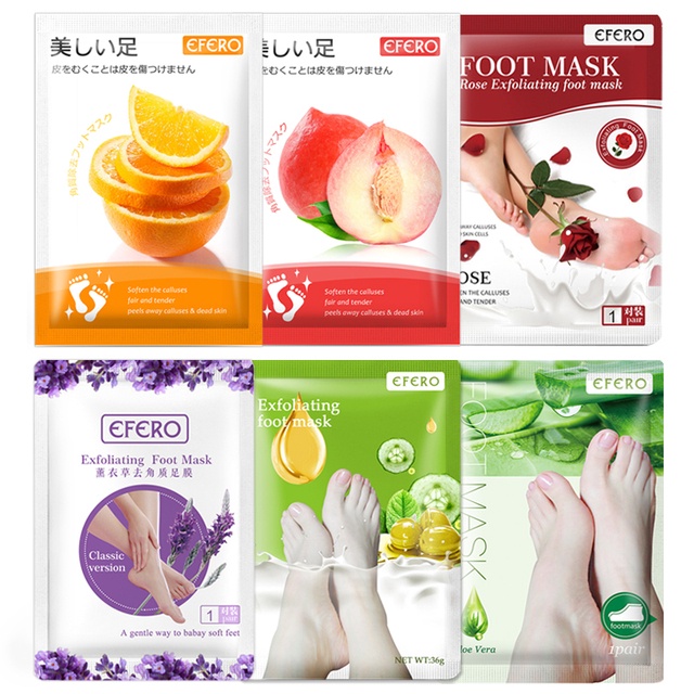 EFERO Masker Kaki dan tangan Peeling / Foot And Hand Mask Peel Off / Grosir Kosmetik