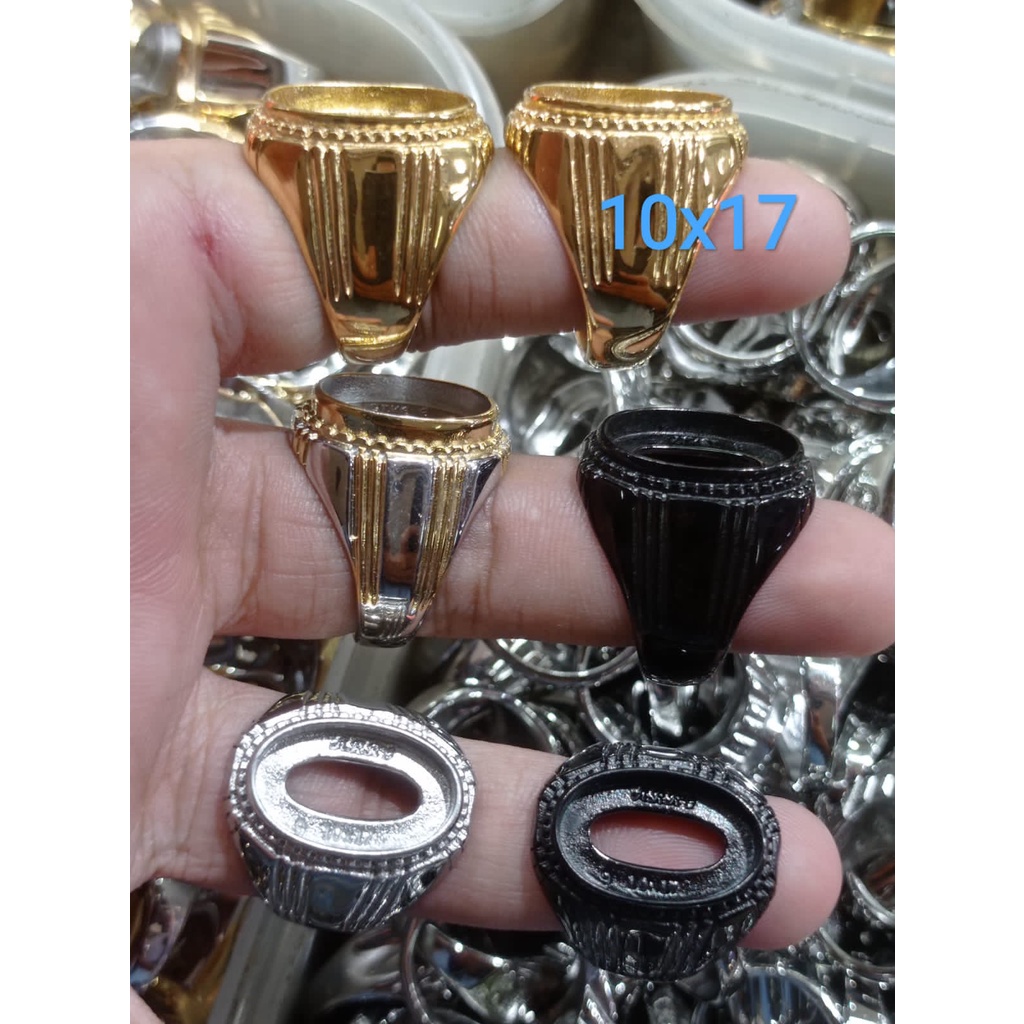 cangkang cincin batu akik batang murah elegant keren