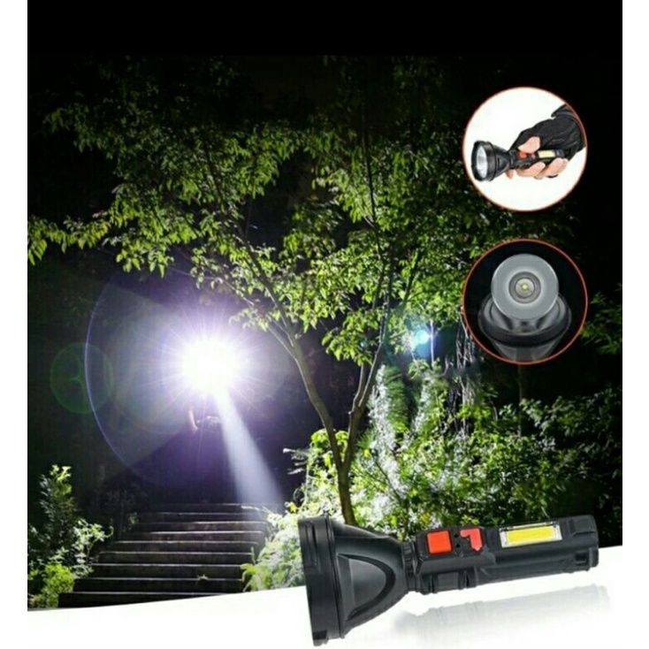 Cod Senter Super terang  L830 USB Charger 4 in 1 termurah