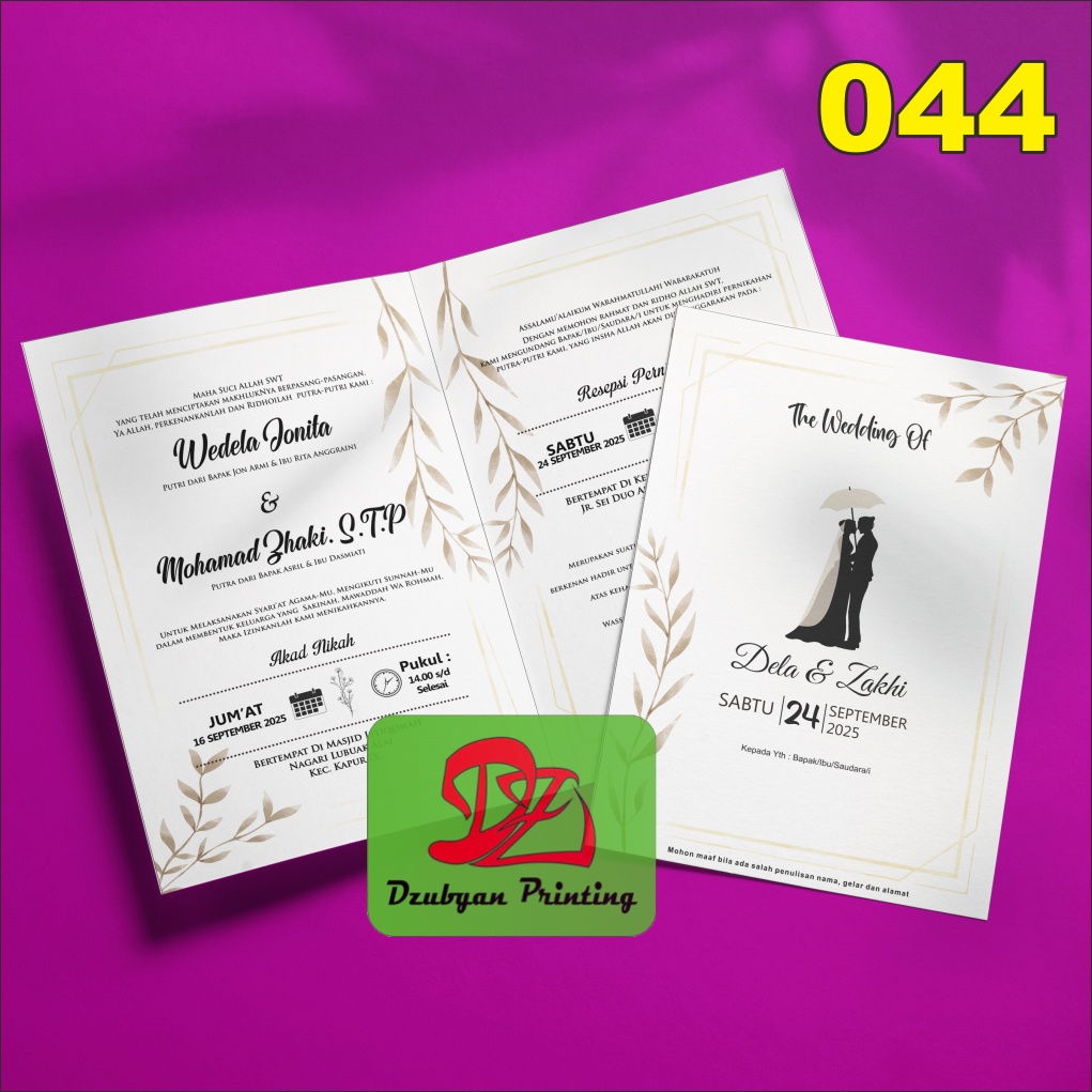 UNDANGAN PERNIKAHAN  VINTAGE  (foto)  Tanpa Minimal Order*  elegan, Murah, Proses  satu hari jadi, Tebal, Banyak Gratisnya-44